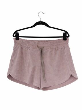Athleta Dusty Rose Terry Drawstring Athletic Shorts